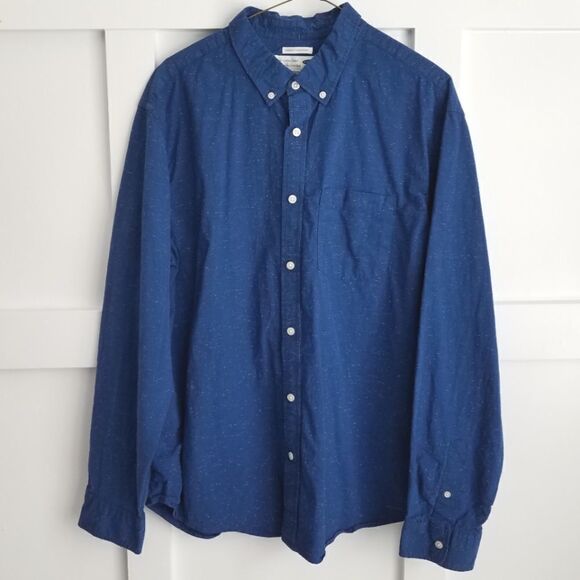 OLD NAVY The Classic Shirt Long Sleeve Button Down XL TG - Picture 1 of 9